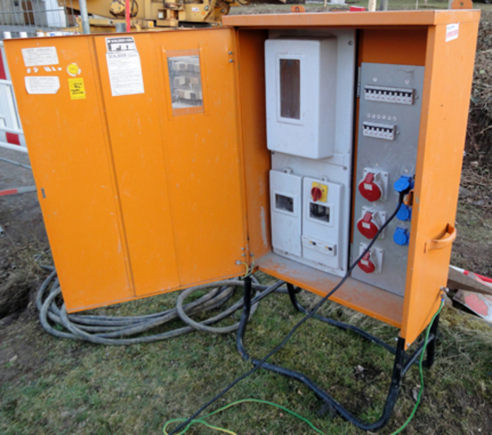 Baustromkasten bei ENG Elektro Niemegk GmbH in Niemegk